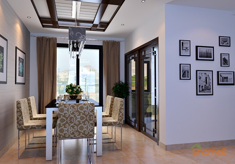 家裝效果圖－餐廳裝修設(shè)計(jì)圖片1.jpg
