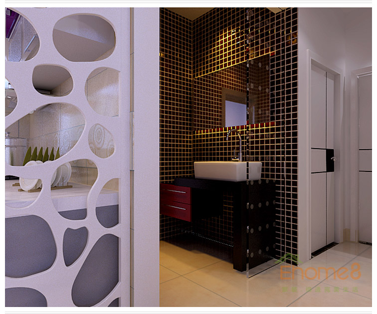 衛生間馬賽克墻壁裝修效果圖.jpg