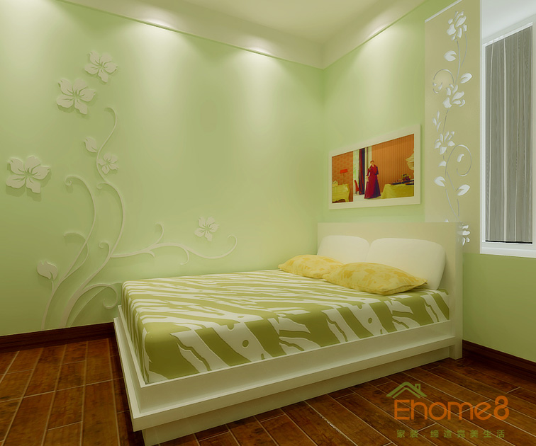 77㎡兩房一廳歐式風格兒童房裝修效果圖3