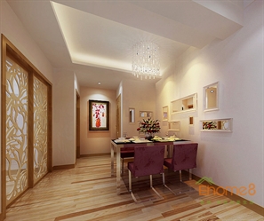 金色世紀(jì)63㎡兩房一廳現(xiàn)代簡約風(fēng)格裝修效果圖