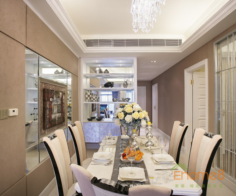 82㎡兩房一廳歐式風(fēng)格餐廳裝修效果圖521.jpg