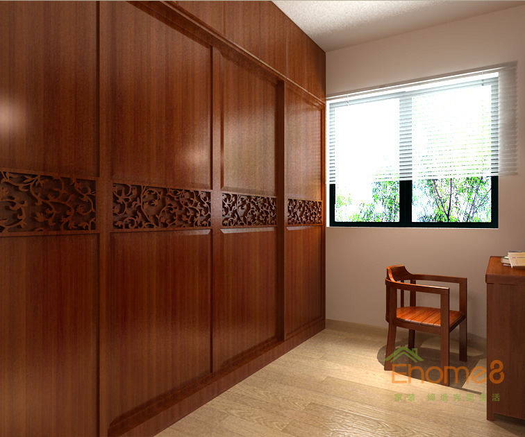 172㎡躍層法式風格儲物室裝修效果圖